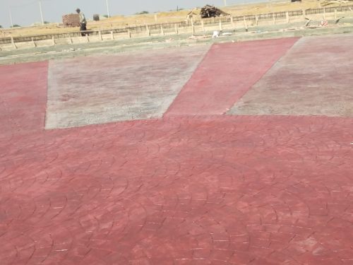 الخرسانة المطبوعة