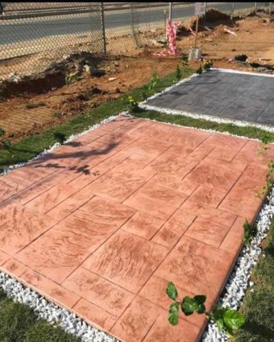 الخرسانة المطبوعة