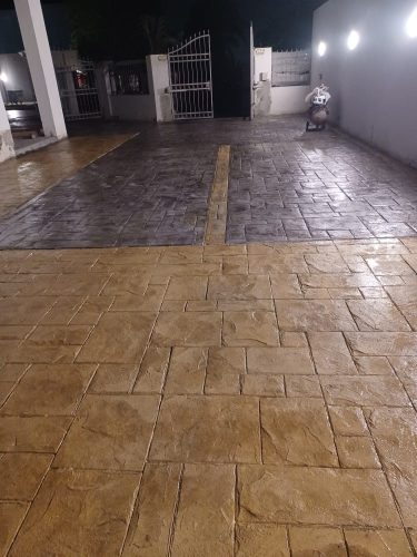 الخرسانة المطبوعة