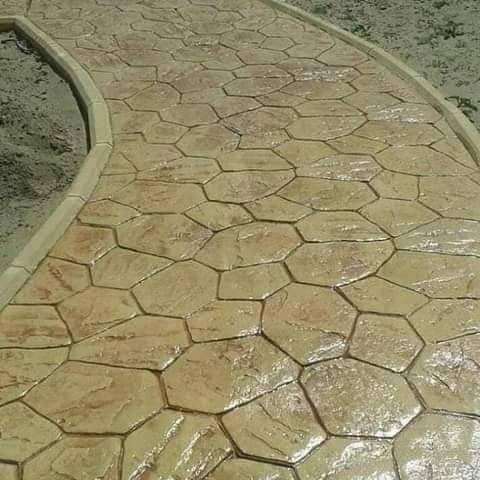 الخرسانة المطبوعة