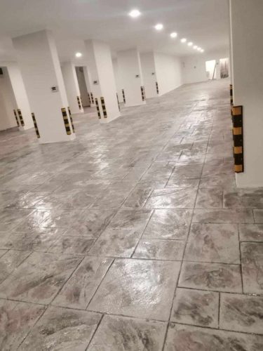 الخرسانة المطبوعة